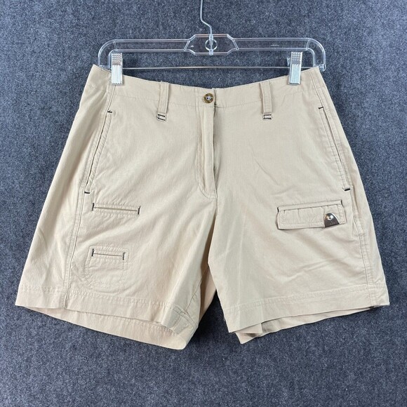 Lot 2 JAMIE SADOCK Bermuda Shorts GOLF Cool Dry Purple Tan Size 4 EUC - Picture 9 of 10